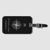 卒業祝いに Compass 卒業 ラゲッジタグ (正面横)