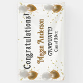 卒業祝いのバナー（名前あり） 横断幕 (縦)