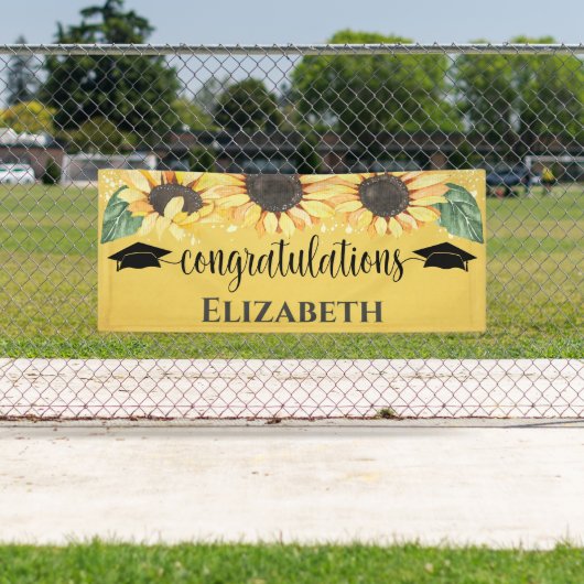 卒業祝いのバナー 横断幕 (インサイチュ)
