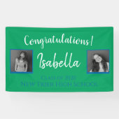 卒業祝いのバナー 横断幕 (横)