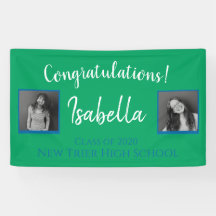 卒業祝いのバナー