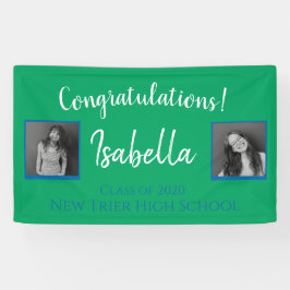 卒業祝いのバナー 横断幕