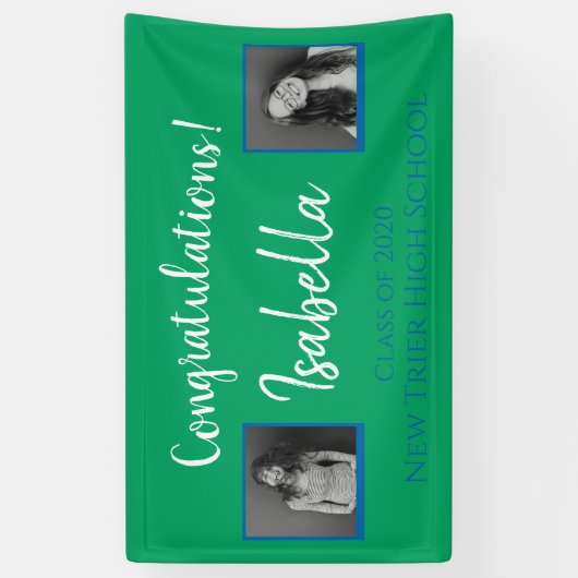 卒業祝いのバナー 横断幕 (縦)