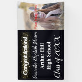 卒業祝いのパーティバナー 横断幕 (縦)