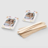 卒業祝いのフローラスタイリッシュ写真 ハンドファン (組立なし)