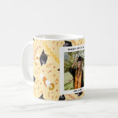 卒業祝いの写真 コーヒーマグカップ (正面左)