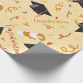 卒業祝いの包み紙 ラッピングペーパー (角)