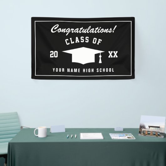 卒業祝いの旗 横断幕 (トレードショー)