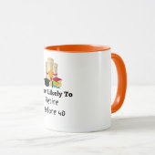 卒業祝いを引退する可能性が高い マグカップ (正面右)