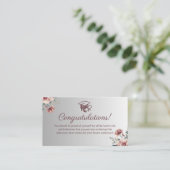 卒業祝いカード エンクロージャーカード (スタンド正面)