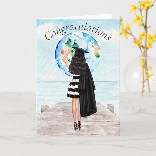 卒業祝いカード カード (黄色い花)