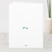 卒業祝いカード カード (裏面)