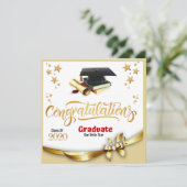 卒業祝いカード カード (スタンド正面)