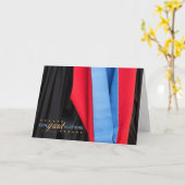 卒業祝いカード カード (黄色い花)