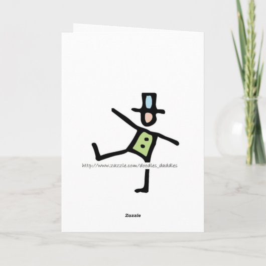 卒業祝いカード カード (裏面)