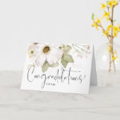 卒業祝いギフト大学卒業生 カード (黄色い花)