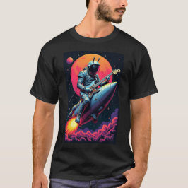 卒業祝いギフト グラフィックデザイン 私たちは火星に行く Tシャツ