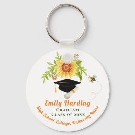 卒業祝いクラスフローラ花 キーホルダー