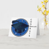 卒業祝いグリーティングカード カード (黄色い花)