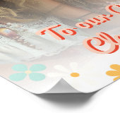 卒業祝いグループフォトサインポスター ポスター (角)