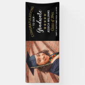 卒業祝いテンプレート写真卒業 横断幕 (縦)