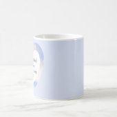 卒業祝いライトブルースカイ コーヒーマグカップ (中央)