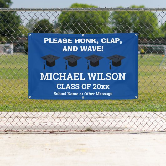 卒業祝い優秀卒業生 横断幕 (インサイチュ)