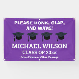 卒業祝い卒業コロナウイルス 横断幕