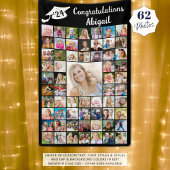 卒業祝い名62フォトコラージュ 横断幕