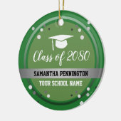 卒業祝い紙吹雪 セラミックオーナメント (左)