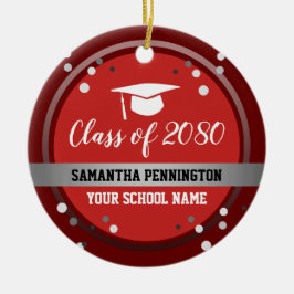 卒業祝い紙吹雪 セラミックオーナメント