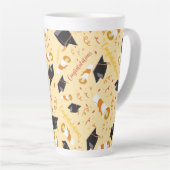 卒業祝い カフェラテマグ (右アングル)