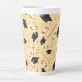 卒業祝い カフェラテマグ (正面)