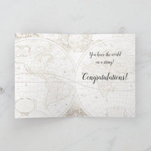 卒業祝い カード (内部)