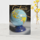 卒業祝い カード (黄色い花)