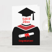 卒業祝い カード (正面)