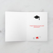 卒業祝い カード (内部)