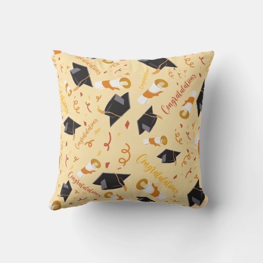 卒業祝い クッション (裏面)