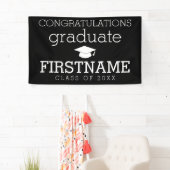 卒業祝い – クラスOf Any Year 横断幕 (インサイチュ)