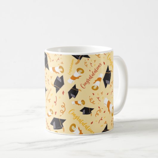 卒業祝い コーヒーマグカップ (正面右)