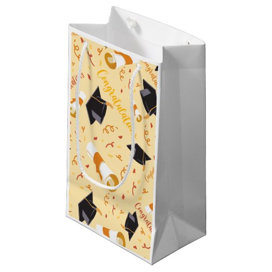 卒業祝い スモールペーパーバッグ (正面アングル)