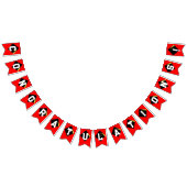 卒業祝い バンティングフラッグ (全)