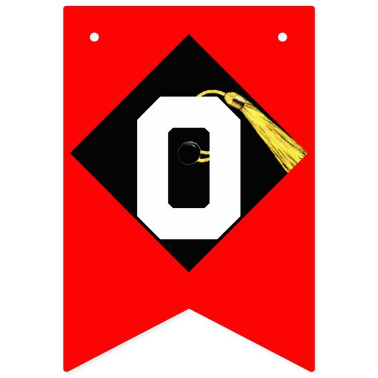 卒業祝い バンティングフラッグ (第2の旗)