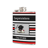 卒業祝い フラスク (左)