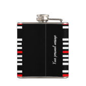 卒業祝い フラスク (裏面)