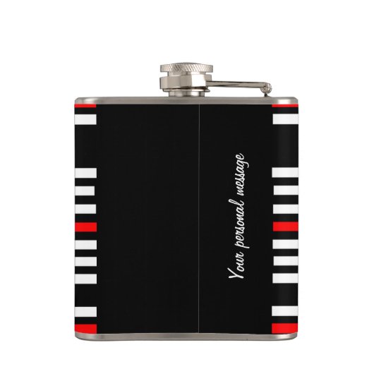 卒業祝い フラスク (裏面)