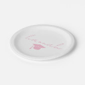 卒業祝い ペーパープレート (アングル)