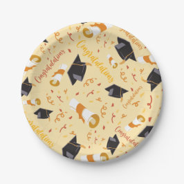 卒業祝い ペーパープレート