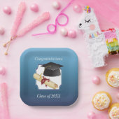 卒業祝い ペーパープレート (パーティー)