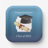 卒業祝い ペーパープレート (正面)